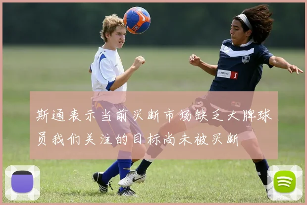 斯通表示当前买断市场缺乏大牌球员我们关注的目标尚未被买断